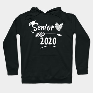 Senior 2020 , Graduation , Cute 2020 Senior Vibes Squad Hoodie